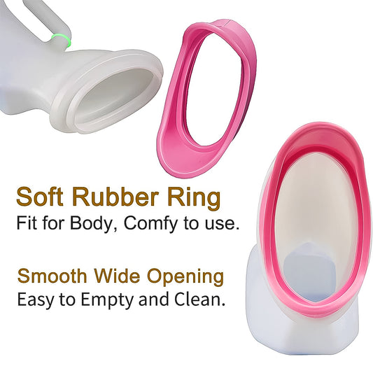 Female Potty Urinal Urine Collection Can Bedpans (1 Pc 1000 Ml)
