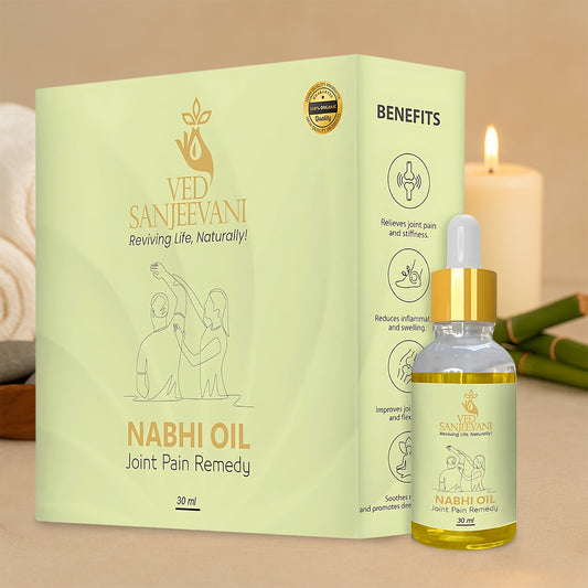 Ved Sanjeevani Nabhi Oil For Joint Pain Relief (30ml 1 Pc)