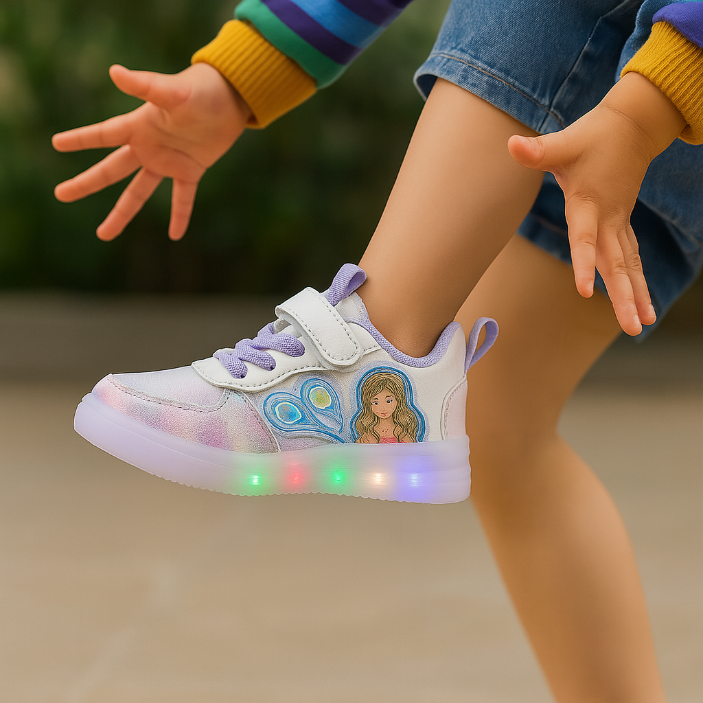 Lavender Leap | Sensor Light Shoes