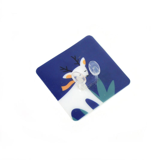 Self-adhesive Wall Hook Drill-free Waterproof Oil-proof For Toothbrush Socket (1 Pc)