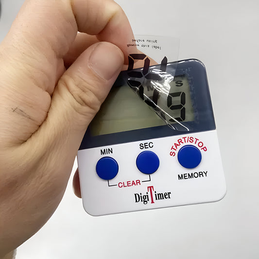 1523 Digital Kitchen Timer With Alarm Stop Watch Timer For Kitchen Kitchen Timer With Magnetic Stand Timer Clock For Study