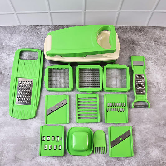 Supermom 14-in-1 Nicer Dicer Multipurpose Vegetable Fruit Chopper
