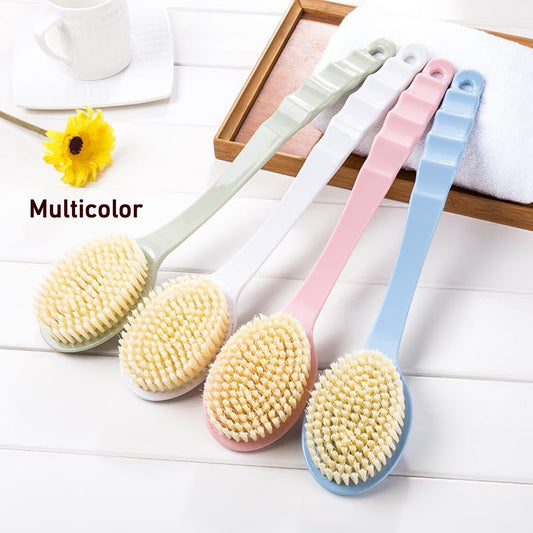 Back Scrubber For Shower Dry Body Brush Back Brush Long Handle (1 Pc B Grade)