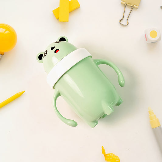 Apex Sipper Baby Cup Training Cup With Handles Spill Proof Leak Proof (300 Ml Approx)