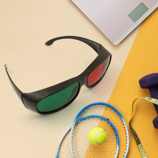 8774 Uv Protected Round Sunglasses 3d Classic Sunglasses For Men Women Lightweight Both Outdoor And Indoor Use (1 Pc )