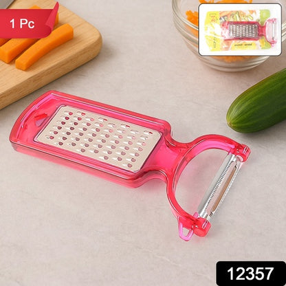 2-in-1 Multifunctional Kitchen Peeler With Grater (1 Pc)