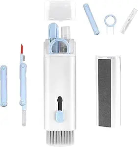 Nolvantis 7 in 1 Electronic Cleaner KIT, Cleaning KIT for Monitor Keyboard AIRPODS, Screen DUST Brush Including Soft Sweep