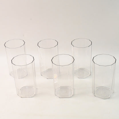 Apex Merino N Glass Unbreakable Plastic Drinking Glass Set (6pc300ml) Approx