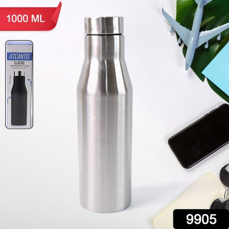 Stainless Steel Double Wall Vacuum-insulated Drink Water Bottle (1000 Ml Approx)