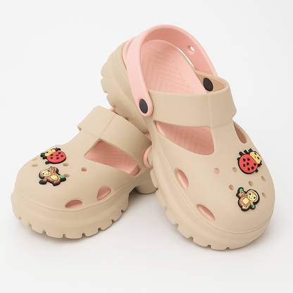 Charm Fit | Beige Pink