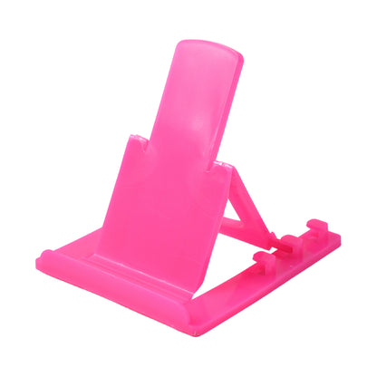 Adjustable Foldable Plastic Mobile Phone Stand Holder (1 Pc)