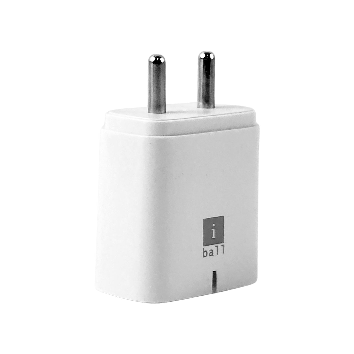 Iball Dual Usb Wall Charger 5v3.1a  High-speed Dual Port Fast Charging Adapte (1 Pc)