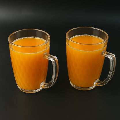 Apex Mocktail Mug Glass (2 Pc Set  400 Ml)