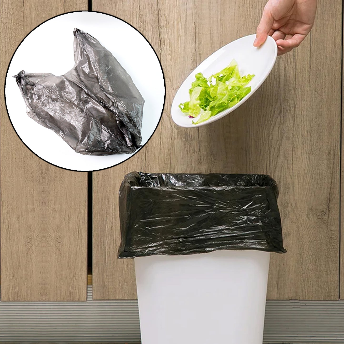 Heavy Duty Garbage Bags 45x40 Cm - (1 Pc)