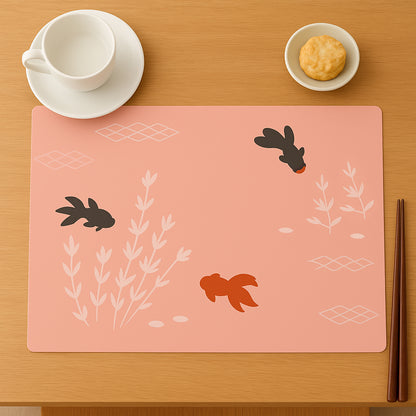 Decorative Dining Table Placemats With Elegant Design (4 Pc  45x35 Cm)