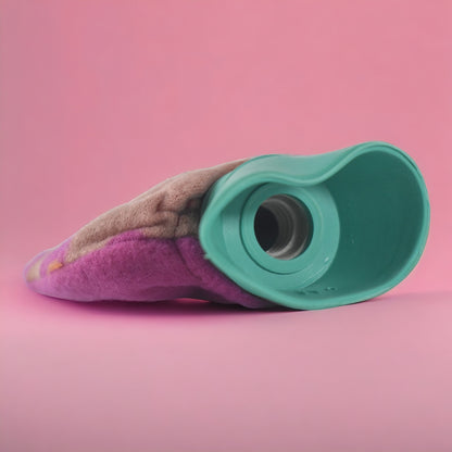 Hot Water Bottle Bag With Cover (1 Pc  Mix Design  Color  250 Ml Approx)