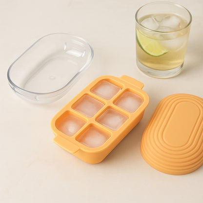 Plastic Ice Cube Tray (1 Set)