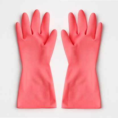 Reusable Waterproof Household Cleaning Gloves (45gm  1 Pair)
