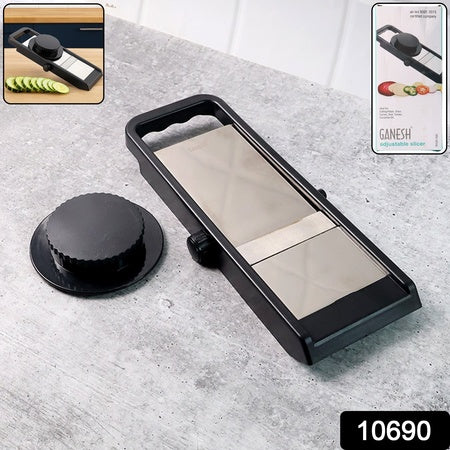 Premium Adjustable Vegetable  Fruit Slicer With Sharp Stainless Steel Blade