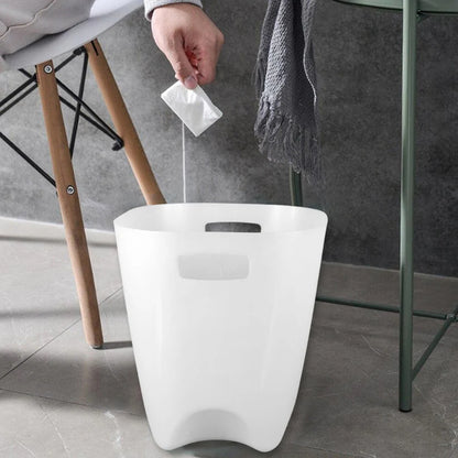 Modern Plastic Dustbin  Waste Paper Basket - (4 Pc)