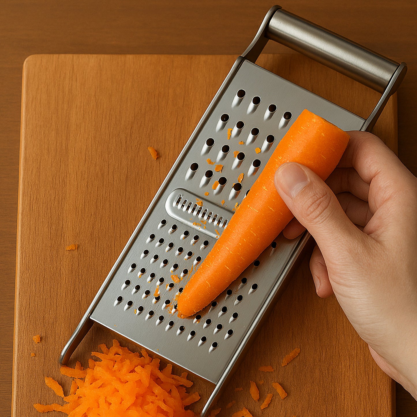 Apex Stainless Steel Grater  Slicer (3 In 1)