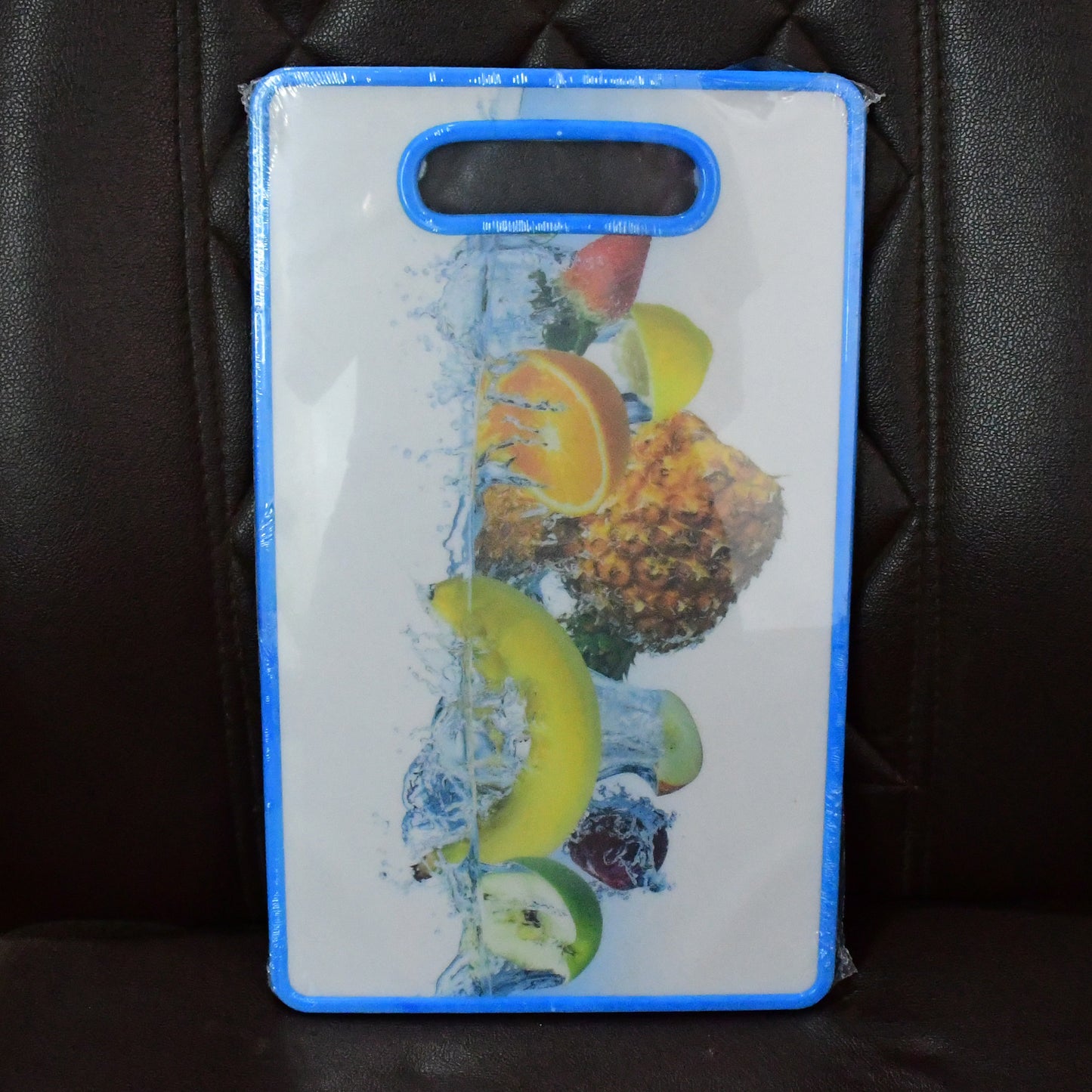 Large Rectangular Fruit Print Cutting Board (36x22cm  1 Pc)