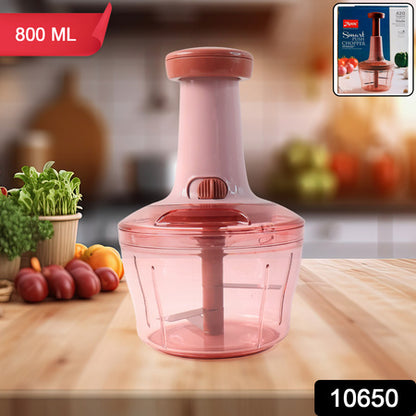 Apex Smart Manual Vegetable  Fruit Chopper With 800 Ml Capacity