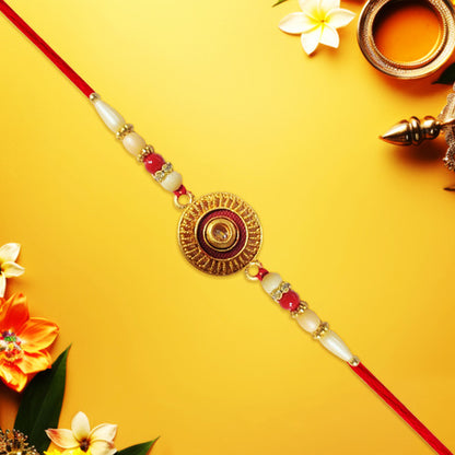 Traditional Om Design Rakhi