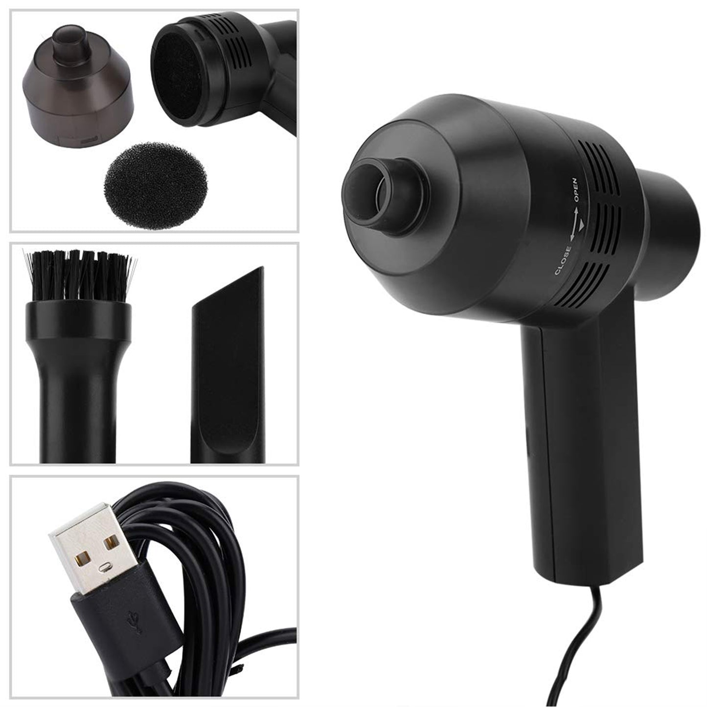 Mini Portable Vacuum Cleaner (1 Pc)