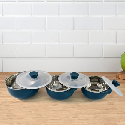 Apex Microwave-safe Serving Bowl 3 Pcs Set (700ml 1000ml 1400ml)